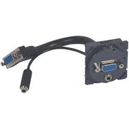 Plastron VGA et jack 3,5mm gamme Céliane - Legrand