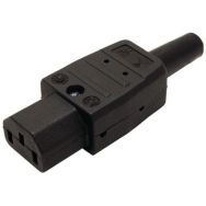 Prise secteur IEC C13 femelle - Bleu