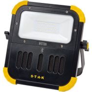 Projecteur LED rechargeable avec enceintes Bluetooth