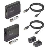 Prolongateur KVM DisplayPort sur Fibre Optique, 4K 60Hz, 300m StarTech