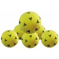 Promotion : lot 6 ballons foot mousse diam. 22 cm