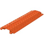 Protecteur de câble 1 canal fast lane® 27.3cmx91,4cm orange