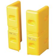 Protecteurs de poteaux 61x61cm 12 inch Jaune_170CMP