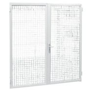 Protection zone entrepôt - Porte grillagée