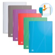 Protège-Documents Hawaï A4 160 vues / 80 Pochettes Couverture Polypro Coloris Assortis
