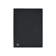 Protège-Documents Osmose A4 160 vues / 80 pochettes Couverture Polypro Noir opaque