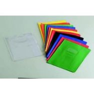 Protège-cahier 2 grands rabats plastique 17x22 cm 18/100e - Purple
