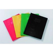 Protège cahier plastique 24x32 cm couleur opaque 20/100e - Purple