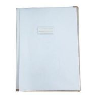 Protège cahier plastique 24x32 cm cristal transparent épaisseur: 20/100e - incolore