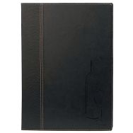 Protège carte vins 34x25 cm noir - Trendy - Securit
