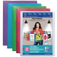 Protège documents Oxford Polyvision A4 200 vues Polypro  - Assorti