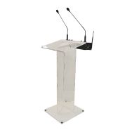 Pupitre de conférence Bellano sans fil avec récepteur - Tag