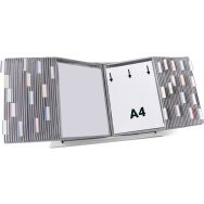 Pupitre métal Tarifold - A4 - 50 poches - gris