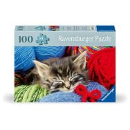 Puzzle 100 pièces XL chaton