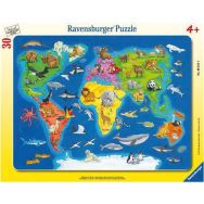 Puzzle 'Les animaux du monde'