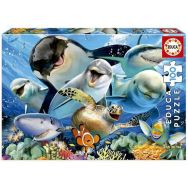 Puzzle Selfie sous l’eau 100 pièces
