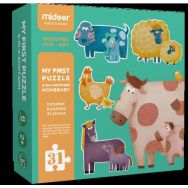 Puzzle animaux de la ferme et leurs petits