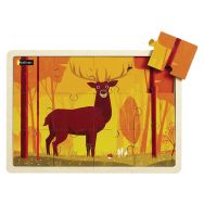 Puzzle bois - le cerf (12 p)