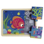 Puzzle bois le poisson tropical