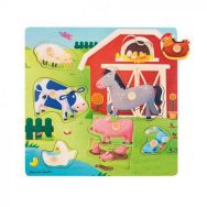 Puzzle ferme mamans et bébés