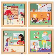 Puzzle pour tout-petits - ensemble de 4
