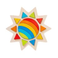 Puzzle soleil arc-en -ciel