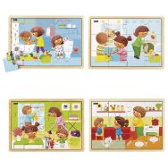 Puzzles bois-Tout propre!