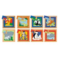 Puzzles d'animaux - Mère et bébé - ensemble de 8