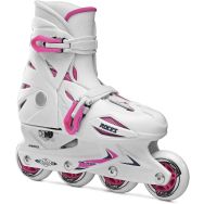Roller orlando 3 blanc/rose 25-29