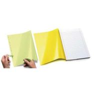 Rabats adhésifs 22x27.5 cm pour cahiers A4 et 24x32 cm (paquet de 20)