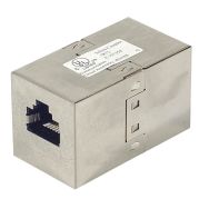 Raccord f/f rj45 blindage complet stp cat5e droit