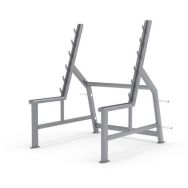 Rack-Squat avec Securite LAROQ Tannac - Epis de 51 mm