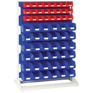 Rack à bac fixe ou mobile gris clair _ 16917323.16V