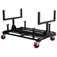 Rack mobile pour le stockage de matériaux BR1 - 1005x1560x550 mm