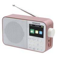 Radio portable DAB+/FM BT CR-M30DAB-R sur batterie Rose - Kenwood