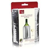 Rafraîchisseur à vin argenté