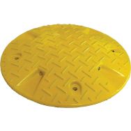 Ralentisseur rond, Ø425x50mm, jaune