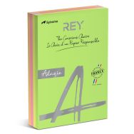 Ramette 500 feuilles A4 80g 4 teintes fluorescentes assorties