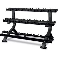 Range Halteres 3 Niveau 12 Paires - Marque BH - Gamme Pro