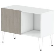 Rangement bas Java haut. 74 cm 1 porte à gauche + 1 case - MBA