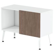 Rangement bas Teni hauteur 74 cm 1 porte à droite - MBA