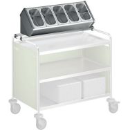 Rangement pour couverts avec 5 bacs à couverts amovibles