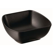 Ravier carré en porcelaine 8cl noir-Club-Revol