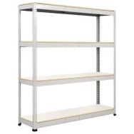 Rayonnage Manutan Rapid 1 1980x1830x915 4 tab zingué méla