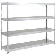 Rayonnage Rapid 1 1980x12 440x610 4 tablettes metal zingue