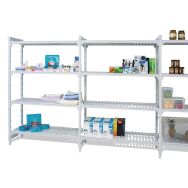 Rayonnage alimentaire polypropylène Cambro - Hauteur 1800 mm