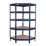 Rayonnage d'angle anthracite - H 1800 mm - Manutan Expert