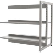 Rayonnage double face Ellipse structure tube - Manutan Expert