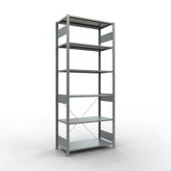 Rayonnage léger Easy-Fix - Simple face- H2500 mm - galvanisé - Schulte