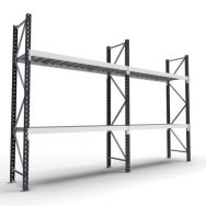 Rayonnage lourd longue portée Epsivol - Tablette métal - Manorga